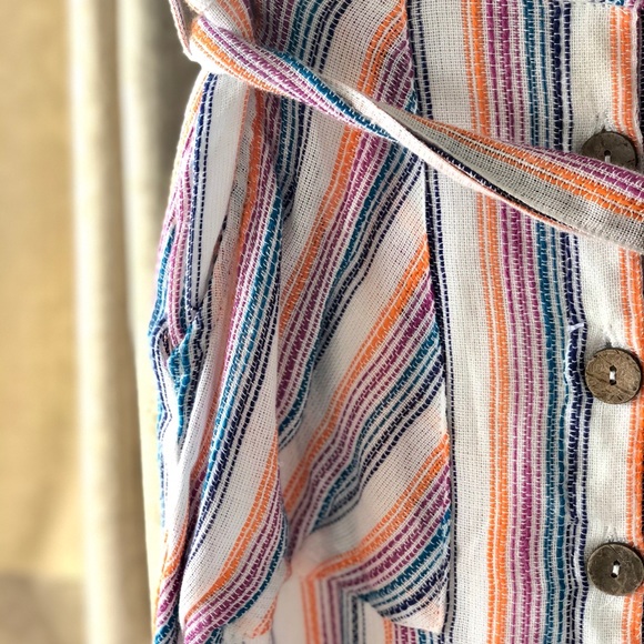 Harper Striped Midi Skirt - Picture 4 of 5